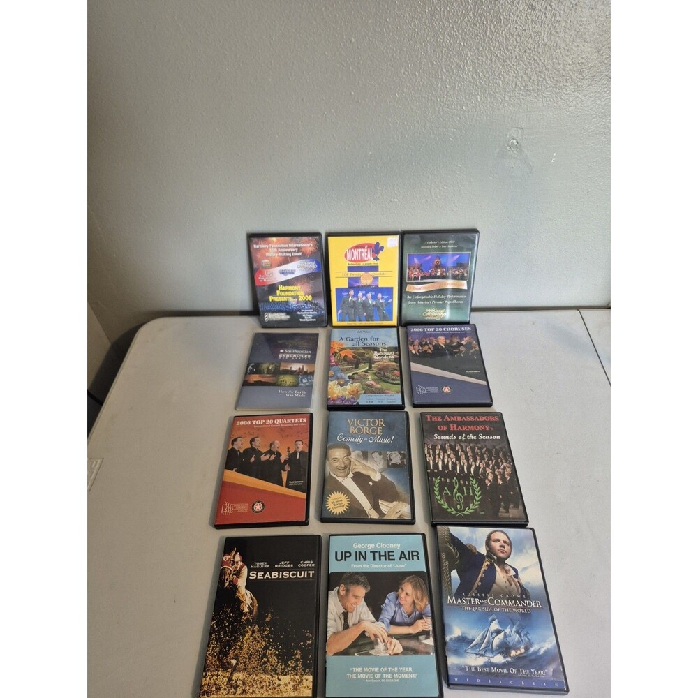 “Random DVD Lot – Mixed Movies + Music/Choir/Documentary – 12+ Titles” SALE